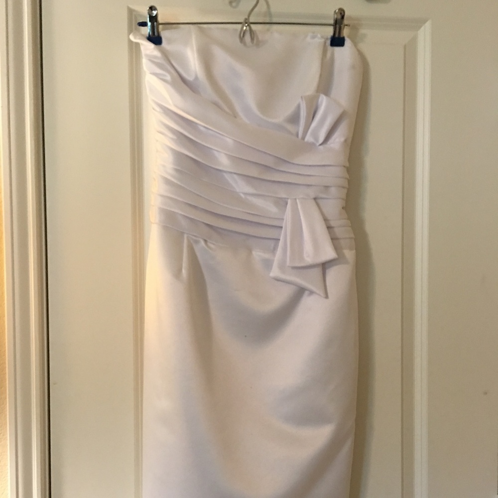 Fiesta white cocktail dress